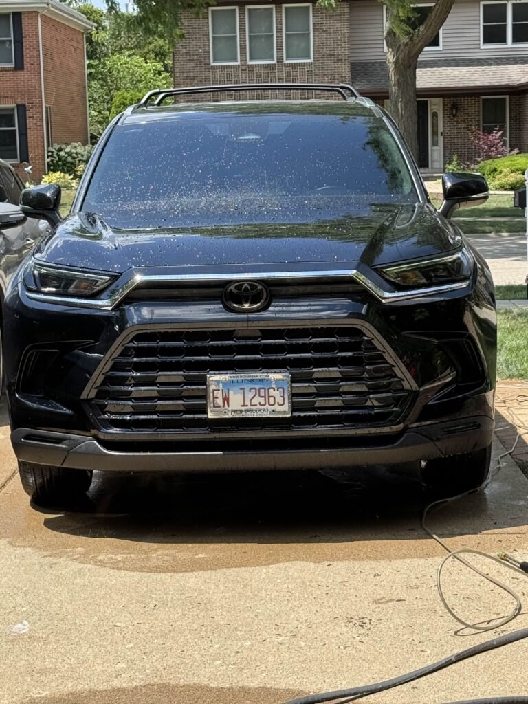 Toyota interior detailing in Chicago performed by AutoShine’s mobile detailing team